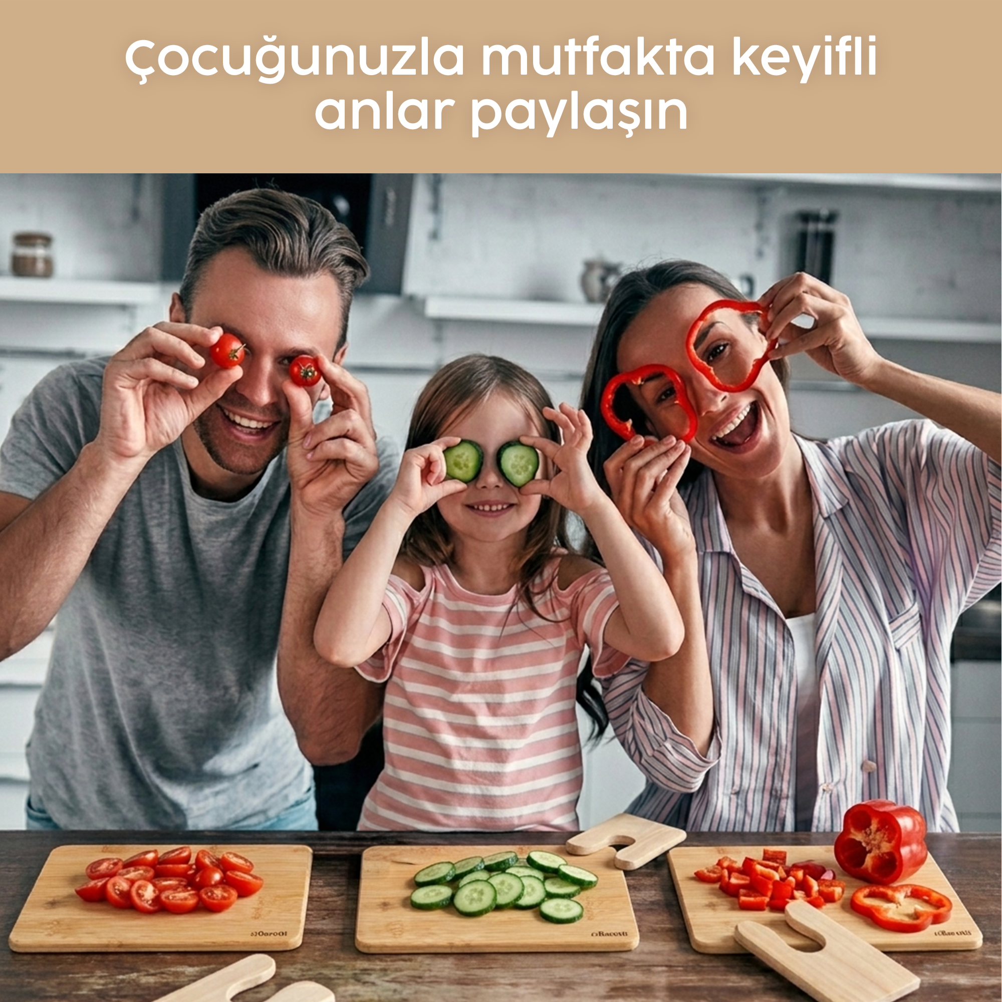 11 Parçalı Çocuklar İçin Güvenli Mutfak Seti